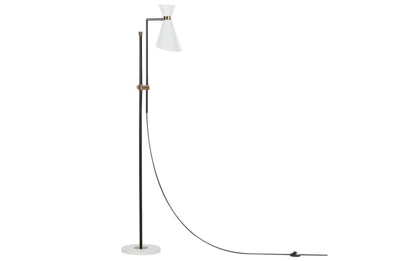 Yassil Gulvlampe 180 cm - Sort/Hvid - Belysning - Lamper & indendørsbelysning - Soveværelse lampe