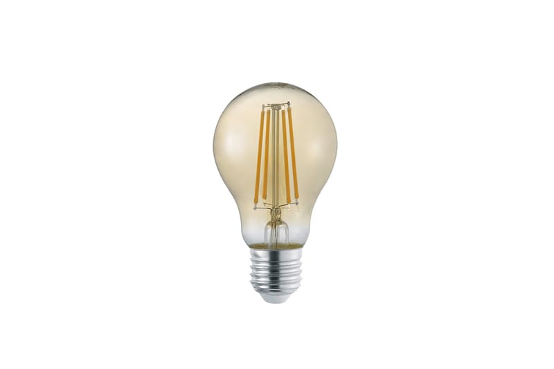 Trio Lighting LK LED E27 filament classic 4W 470lm 2700K brun - Belysning - Glødepærer & lyskilder - Glødepærer