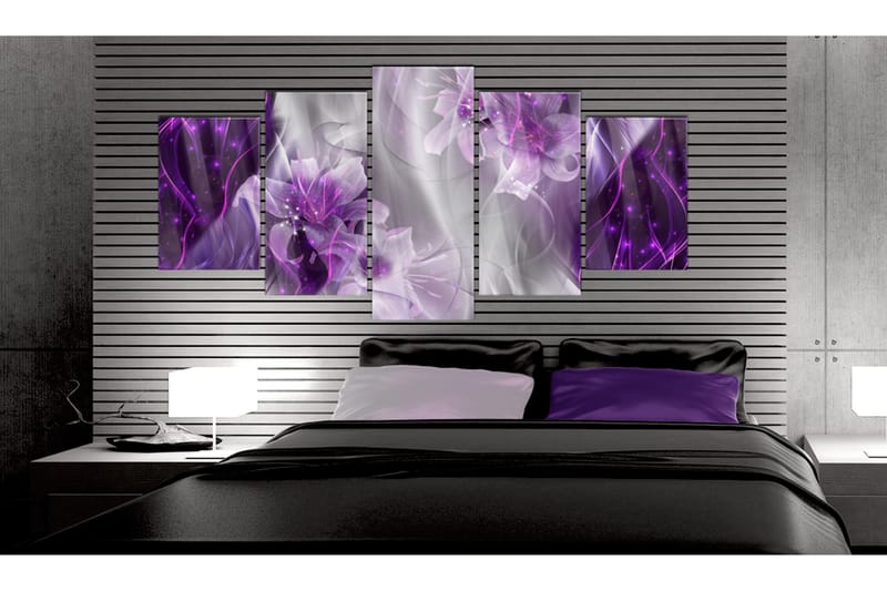 Billede I Akryl Purple Utopia 100x50 - Artgeist sp. z o. o. - Boligtilbehør - Billeder & kunst