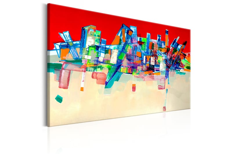 Billede Abstrakt Arkitektur 120x80 - Artgeist sp. z o. o. - Boligtilbehør - Billeder & kunst - Billeder på lærred