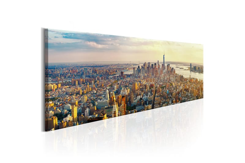 Billede American View 135x45 - Artgeist sp. z o. o. - Boligtilbehør - Billeder & kunst - Billeder på lærred