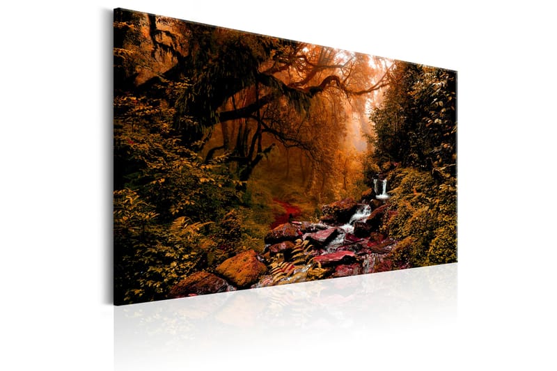 Billede Autumn Waterfall 90x60 - Artgeist sp. z o. o. - Boligtilbehør - Billeder & kunst - Billeder på lærred