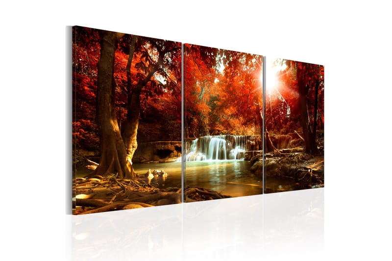 Billede Autumnal Calm 120x60 - Artgeist sp. z o. o. - Boligtilbehør - Billeder & kunst - Billeder på lærred