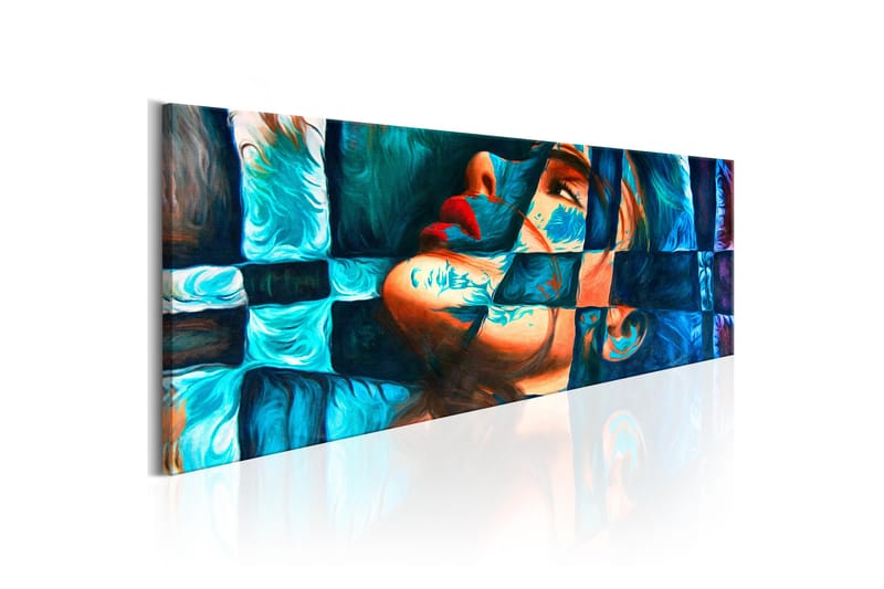 Billede Azure Trap 120x40 - Artgeist sp. z o. o. - Boligtilbehør - Billeder & kunst - Billeder på lærred