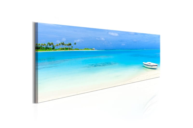 Billede Azure Paradise 120x40 - Artgeist sp. z o. o. - Boligtilbehør - Billeder & kunst - Billeder på lærred