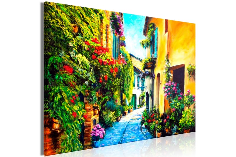 Billede Beautiful Street (1 del) Bred 120x80 - Artgeist sp. z o. o. - Boligtilbehør - Billeder & kunst - Billeder på lærred