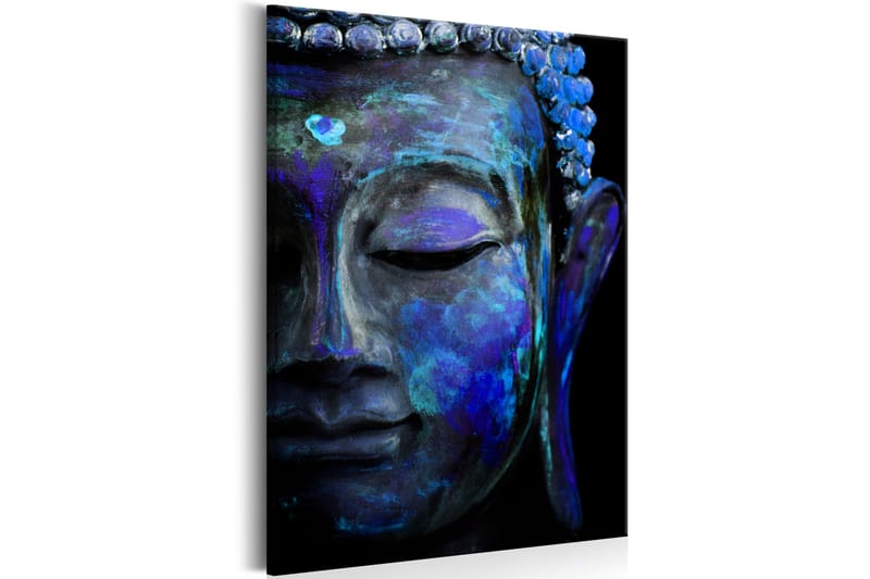 Billede Blue Buddha 80x120 - Artgeist sp. z o. o. - Boligtilbehør - Billeder & kunst - Billeder på lærred