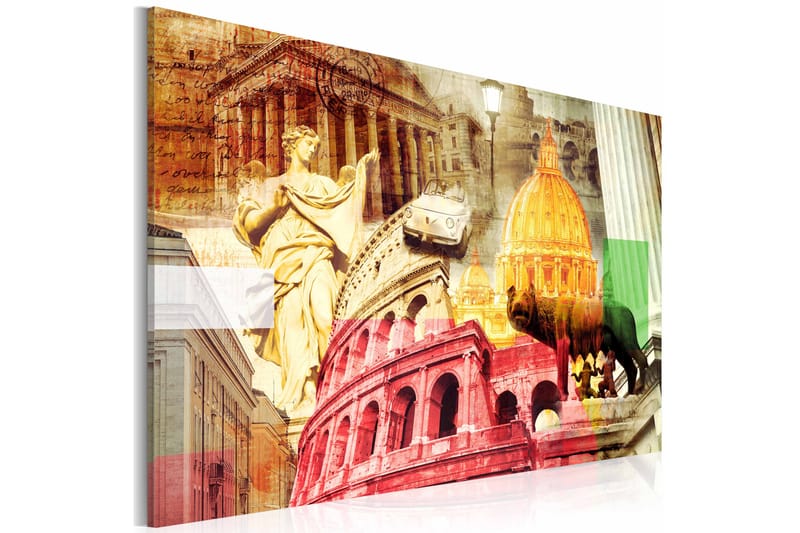 Billede Charming Rome 120x80 - Artgeist sp. z o. o. - Boligtilbehør - Billeder & kunst - Billeder på lærred