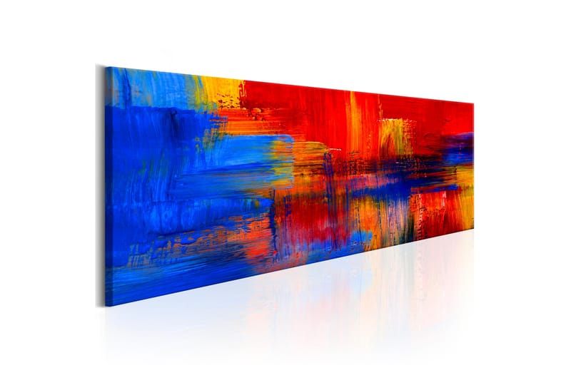 Billede Color of Passion 135x45 - Artgeist sp. z o. o. - Boligtilbehør - Billeder & kunst - Billeder på lærred