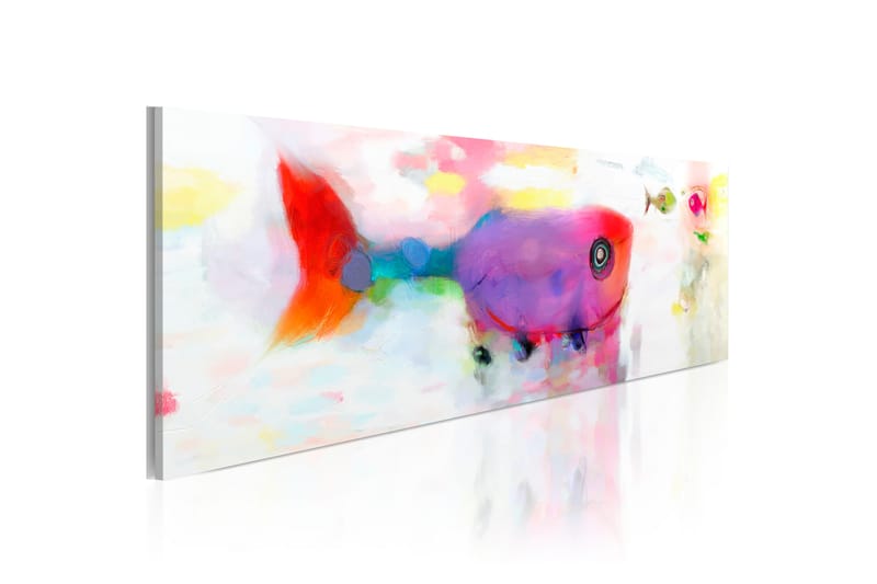 Billede Deep-Sea Fishes 120x40 - Artgeist sp. z o. o. - Boligtilbehør - Billeder & kunst - Billeder på lærred