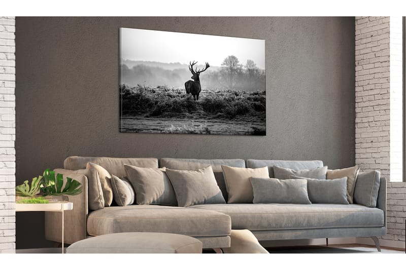 Billede Deer in the Wild 90x60 - Artgeist sp. z o. o. - Boligtilbehør - Billeder & kunst - Billeder på lærred