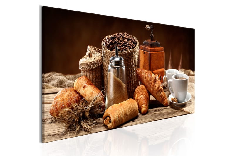 Billede Dream Breakfast 135x45 - Artgeist sp. z o. o. - Boligtilbehør - Billeder & kunst - Billeder på lærred