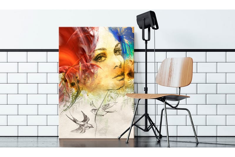 Billede Fiery Lady 40x60 - Artgeist sp. z o. o. - Boligtilbehør - Billeder & kunst - Billeder på lærred