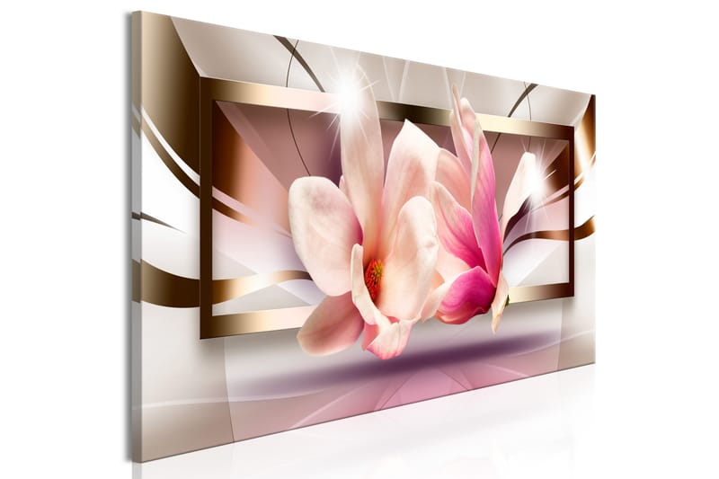 Billede Flowers outside the Frame (1 del) Smal 120x40 - Artgeist sp. z o. o. - Boligtilbehør - Billeder & kunst - Billeder på lærred