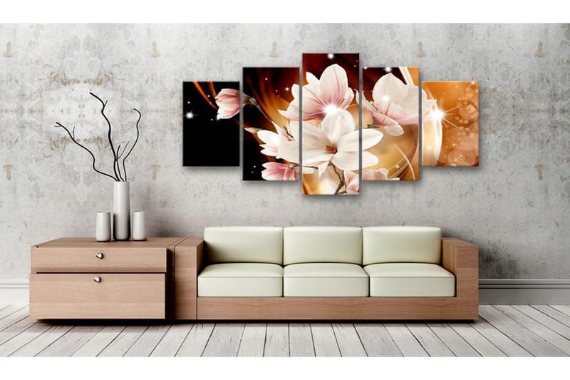 Billede Illumination Magnolia 100x50 - Artgeist sp. z o. o. - Boligtilbehør - Billeder & kunst - Billeder på lærred