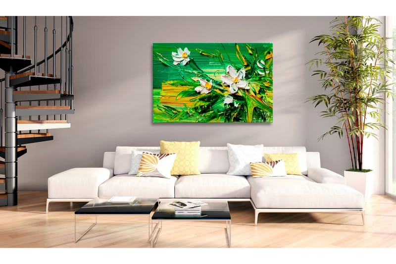 Billede Impressionist stil: Blomster 120x80 - Artgeist sp. z o. o. - Boligtilbehør - Billeder & kunst - Billeder på lærred