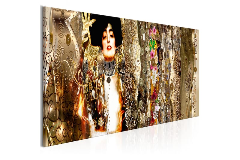 Billede Judith and Flowers (1 del) Smal 135x45 - Artgeist sp. z o. o. - Boligtilbehør - Billeder & kunst - Billeder på lærred