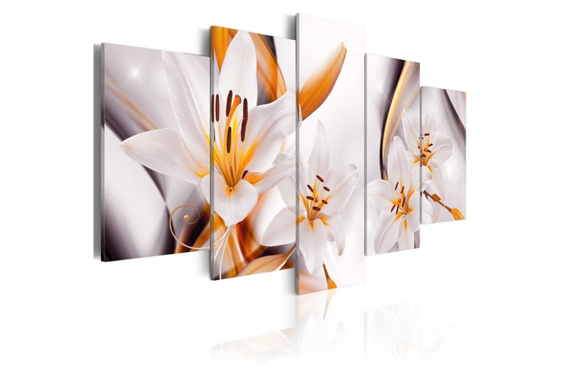 Billede Lilium Regale 100x50 - Artgeist sp. z o. o. - Boligtilbehør - Billeder & kunst - Billeder på lærred