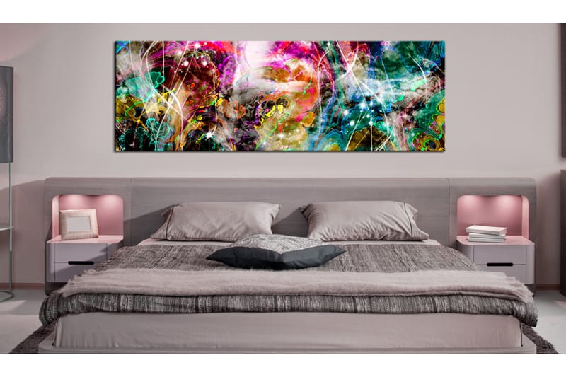 Billede Magical Kaleidoscope 135x45 - Artgeist sp. z o. o. - Boligtilbehør - Billeder & kunst - Billeder på lærred