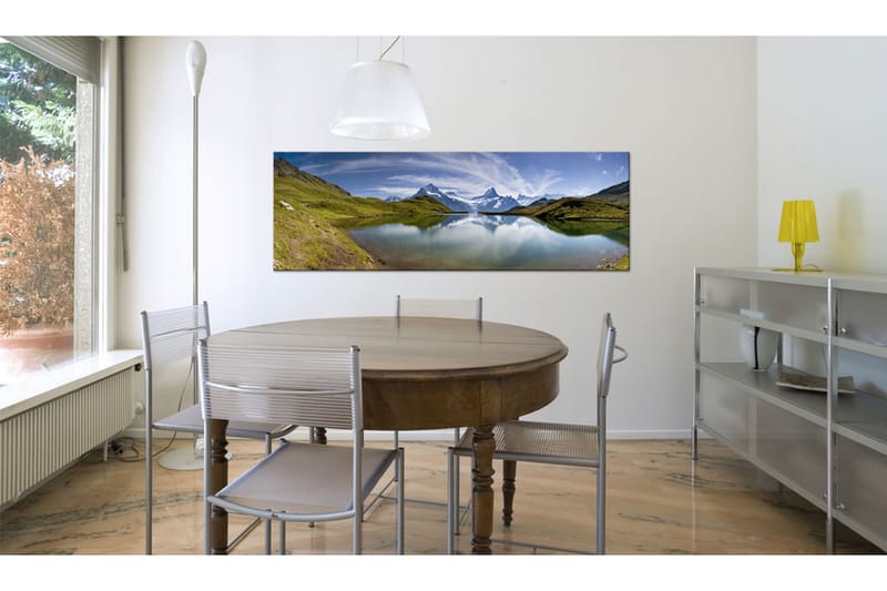 Billede Mountain Lake 120x40 - Artgeist sp. z o. o. - Boligtilbehør - Billeder & kunst - Billeder på lærred