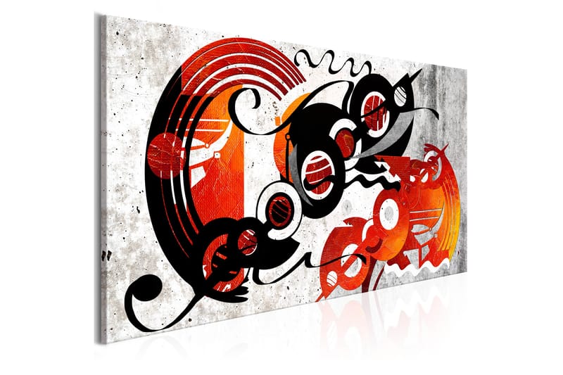 Billede Music Creations (1 del) Smal 135x45 - Artgeist sp. z o. o. - Boligtilbehør - Billeder & kunst - Billeder på lærred