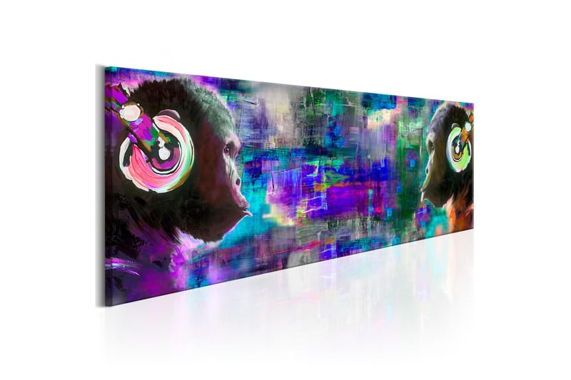 Billede Musical Rivalry 120x40 - Artgeist sp. z o. o. - Boligtilbehør - Billeder & kunst - Billeder på lærred