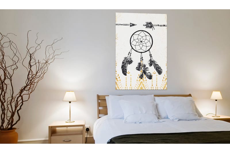 Billede My Home Dreamcatcher 60x90 - Artgeist sp. z o. o. - Boligtilbehør - Billeder & kunst - Billeder på lærred