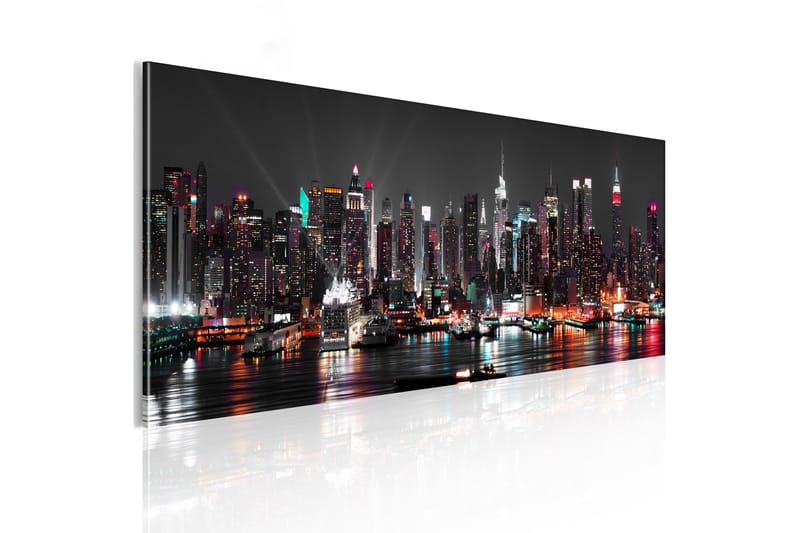 Billede New York Dream 135x45 - Artgeist sp. z o. o. - Boligtilbehør - Billeder & kunst - Billeder på lærred