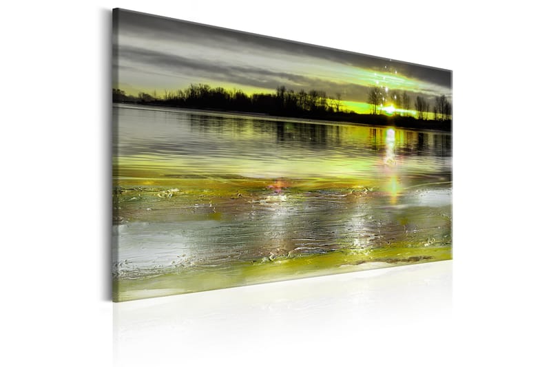 Billede Quiet Lake 120x80 - Artgeist sp. z o. o. - Boligtilbehør - Billeder & kunst - Billeder på lærred