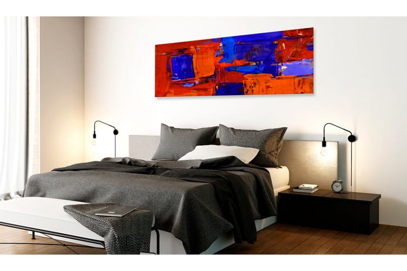 Billede Sapphire Cave 120x40 - Artgeist sp. z o. o. - Boligtilbehør - Billeder & kunst - Billeder på lærred