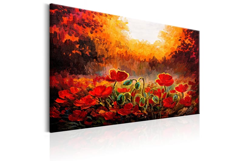 Billede Secret Meadow 120x80 - Artgeist sp. z o. o. - Boligtilbehør - Billeder & kunst - Billeder på lærred