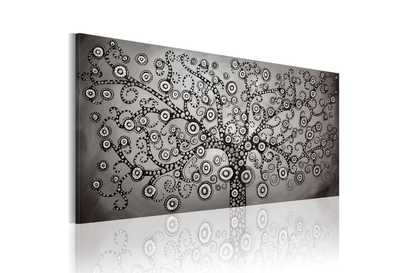 Billede Silver Tree 120x60 - Artgeist sp. z o. o. - Boligtilbehør - Billeder & kunst - Billeder på lærred