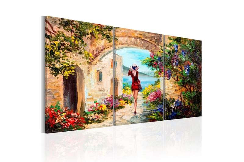 Billede sommer i Italien 120x60 - Artgeist sp. z o. o. - Boligtilbehør - Billeder & kunst - Billeder på lærred