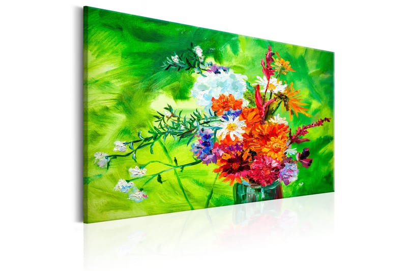 Billede Sommer Posy 120x80 - Artgeist sp. z o. o. - Boligtilbehør - Billeder & kunst - Billeder på lærred