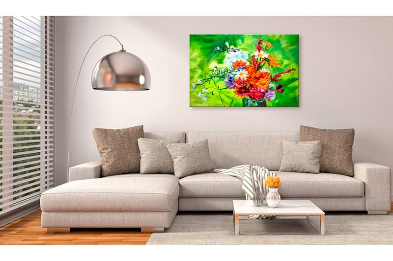 Billede Sommer Posy 120x80 - Artgeist sp. z o. o. - Boligtilbehør - Billeder & kunst - Billeder på lærred