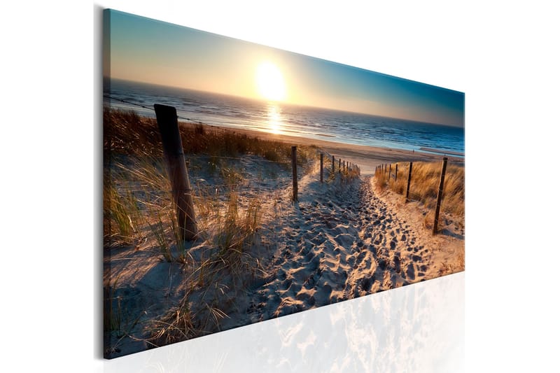 Billede Sunset Path 135x45 - Artgeist sp. z o. o. - Boligtilbehør - Billeder & kunst - Billeder på lærred