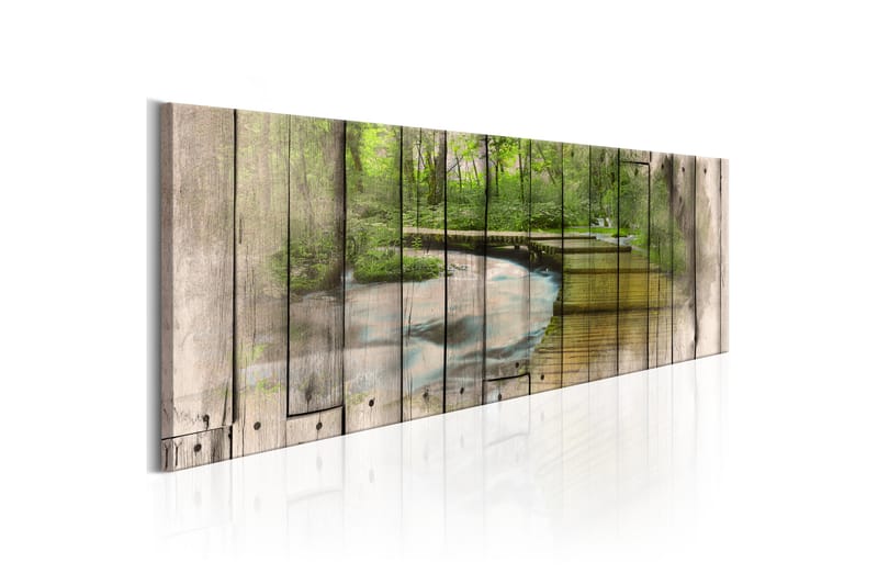 Billede The River of Memories 120x40 - Artgeist sp. z o. o. - Boligtilbehør - Billeder & kunst - Billeder på lærred