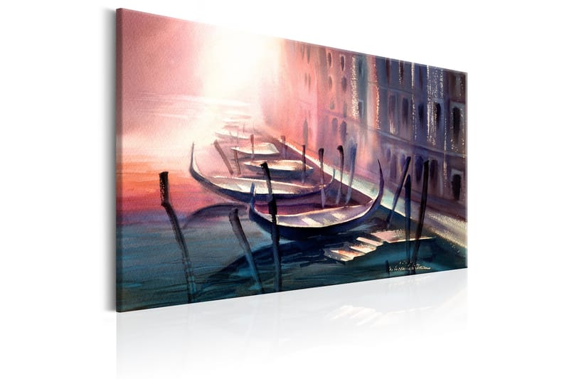 Billede tidlig morgen i Venedig 90x60 - Artgeist sp. z o. o. - Boligtilbehør - Billeder & kunst - Billeder på lærred