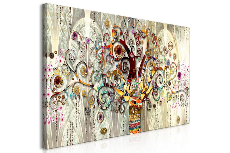 Billede Tree of Life (1 del) Smal 120x60 - Artgeist sp. z o. o. - Boligtilbehør - Billeder & kunst - Billeder på lærred