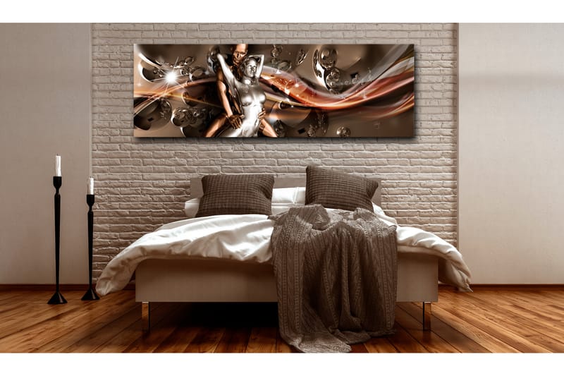 Billede Waves of Passion 135x45 - Artgeist sp. z o. o. - Boligtilbehør - Billeder & kunst - Billeder på lærred