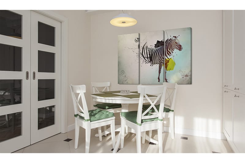 Billede Zebra Abstrakt 60x40 - Artgeist sp. z o. o. - Boligtilbehør - Billeder & kunst - Billeder på lærred