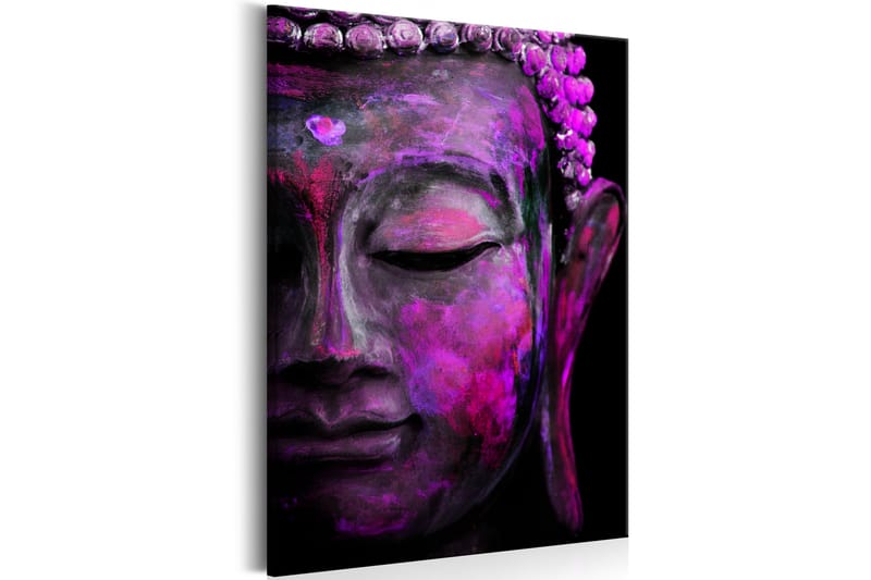 Billede Pink Buddha 80x120 - Artgeist sp. z o. o. - Boligtilbehør - Billeder & kunst - Billeder på lærred