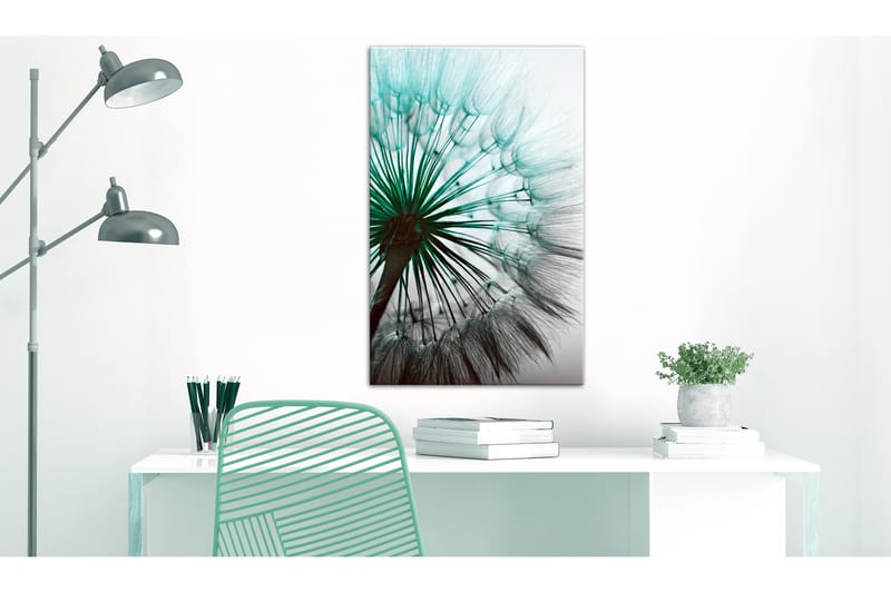 Billede Perfect Dandelion 40x60 - Artgeist sp. z o. o. - Boligtilbehør - Billeder & kunst - Billeder på lærred