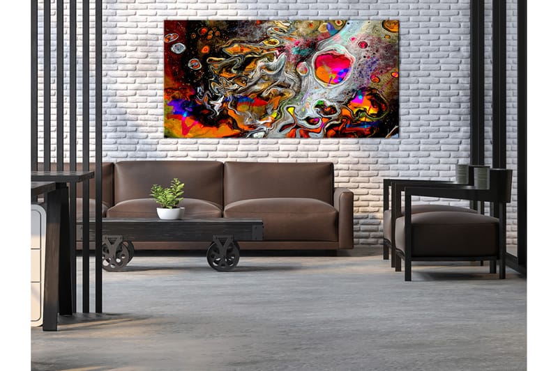 Billede Paint Universe (1 del) Bred 120x60 - Artgeist sp. z o. o. - Boligtilbehør - Billeder & kunst - Billeder på lærred