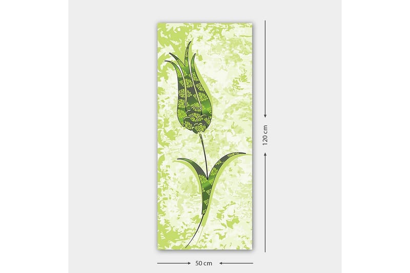 Canvasbillede DKY Floral & Botanical Flerfarvet - 50x120 cm - Boligtilbehør - Billeder & kunst - Billeder på lærred