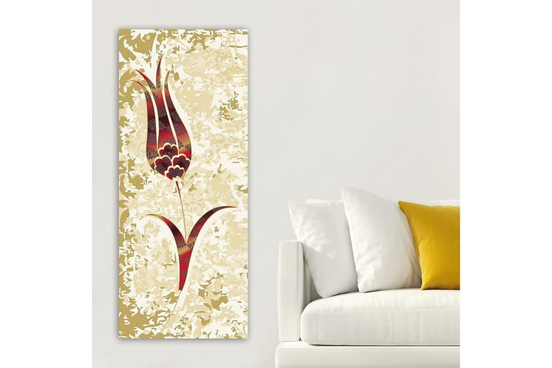 Canvasbillede DKY Floral & Botanical Flerfarvet - 50x120 cm - Boligtilbehør - Billeder & kunst - Billeder på lærred