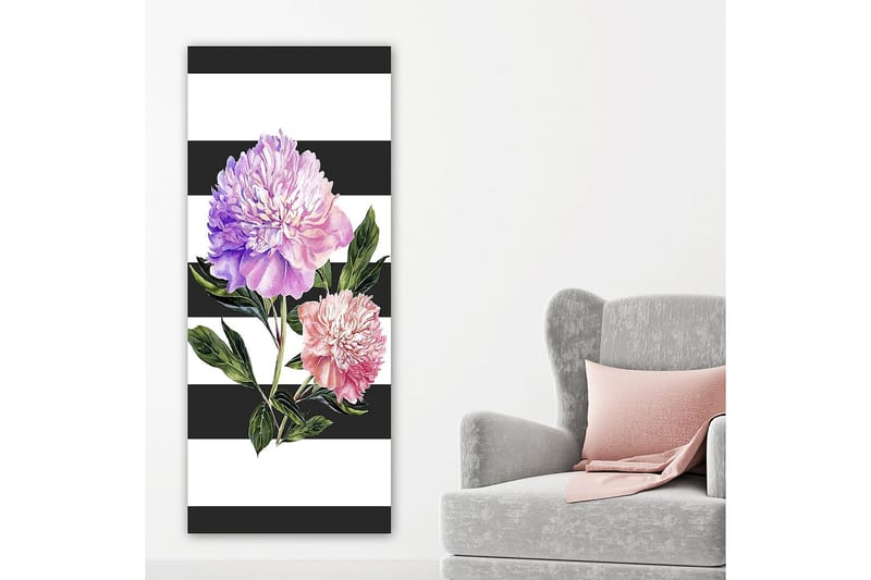 Canvasbillede DKY Floral & Botanical Flerfarvet - 50x120 cm - Boligtilbehør - Billeder & kunst - Billeder på lærred