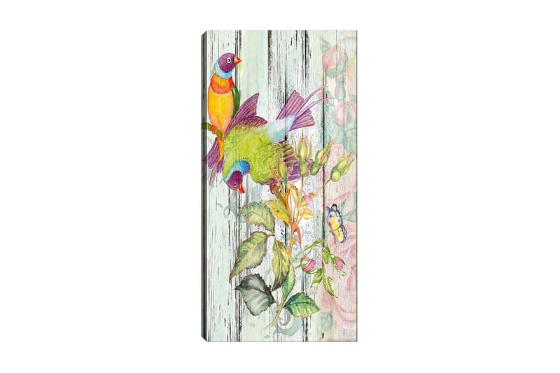 Canvasbillede DKY Floral & Botanical Flerfarvet - 50x120 cm - Boligtilbehør - Billeder & kunst - Billeder på lærred