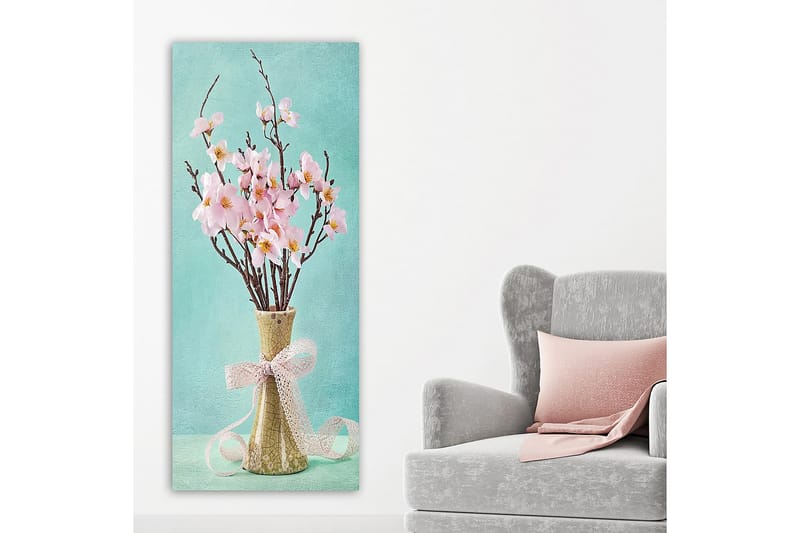 Canvasbillede DKY Floral & Botanical Flerfarvet - 50x120 cm - Boligtilbehør - Billeder & kunst - Billeder på lærred