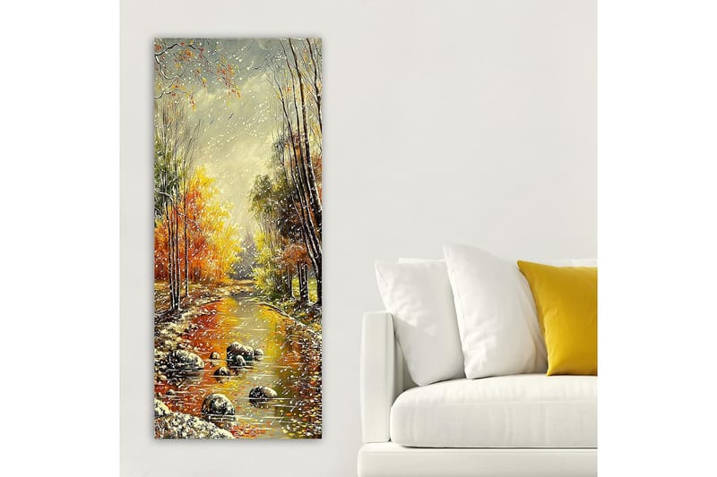 Canvasbillede DKY Landscape & Nature Flerfarvet - 50x120 cm - Boligtilbehør - Billeder & kunst - Billeder på lærred